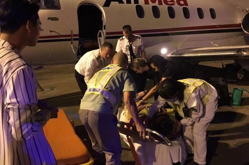 到苍梧县机场急救接送